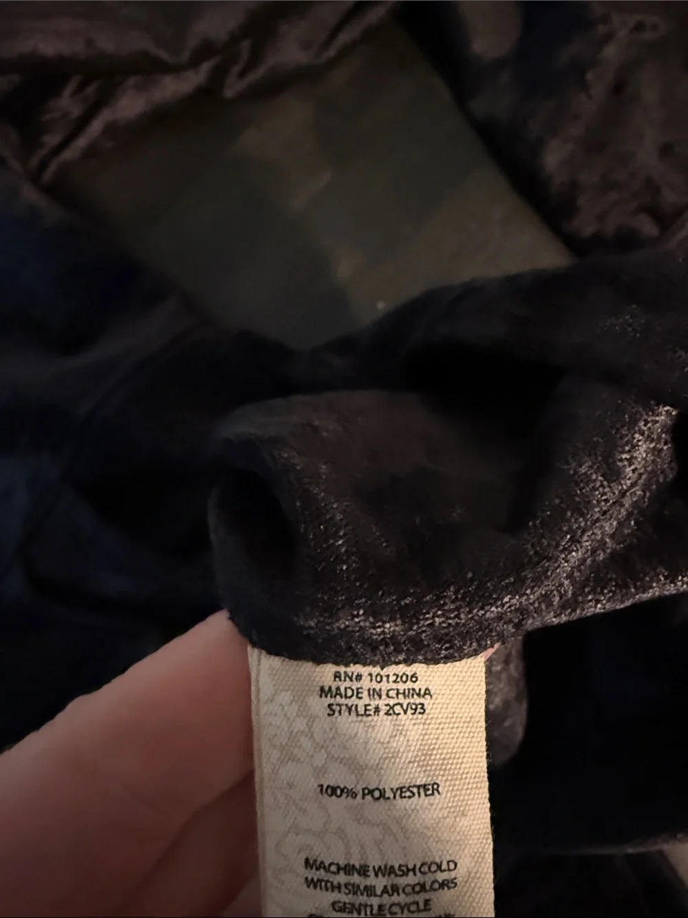 Soft Surroundings Black Fiona Tunic Shirt Jacket Collarless Size Medium Witchy